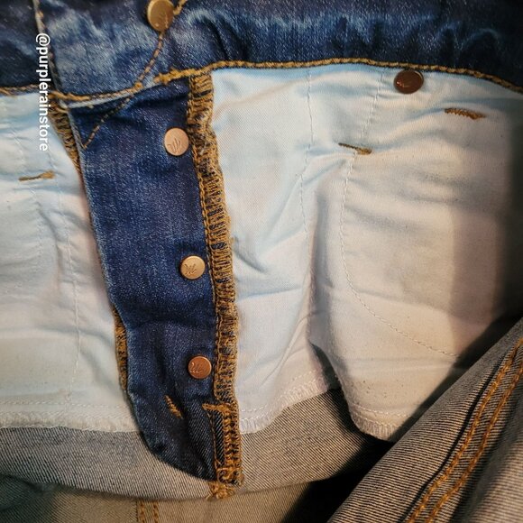 Madewell Jeans 28 Skinny Button Fly Rosecliff Wash H6319 Tummy Control Stretch - Picture 4 of 13
